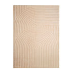 Scandinavian Rug - Charm Curves Beige