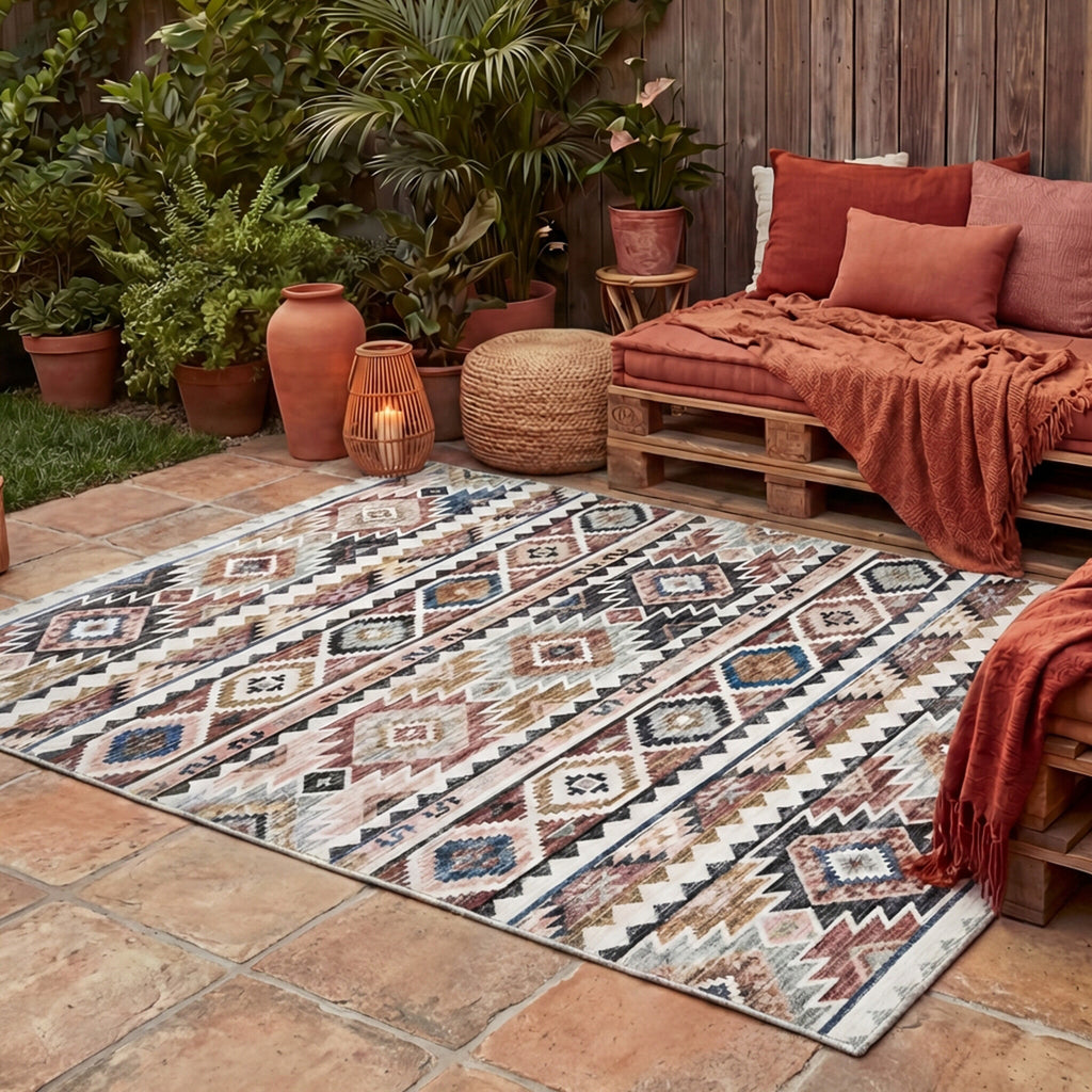 Kilim Outdoor Rug - Lira Inca