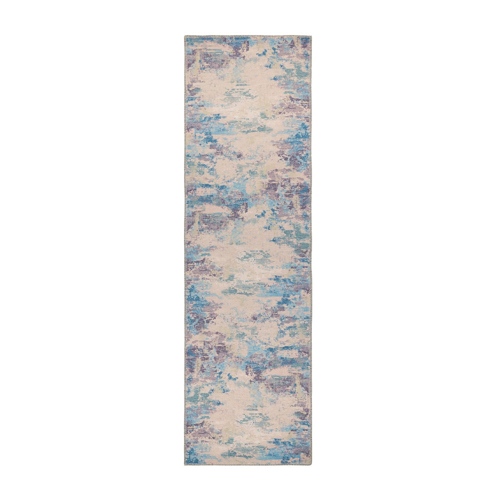 Washable hallway runner - Reido Abstract Multicolor