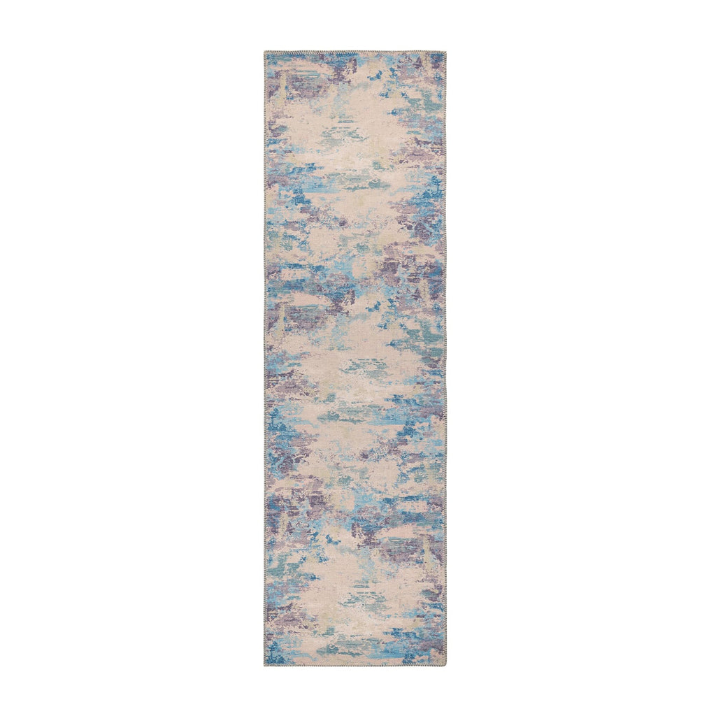 Washable hallway runner - Reido Abstract Multicolor
