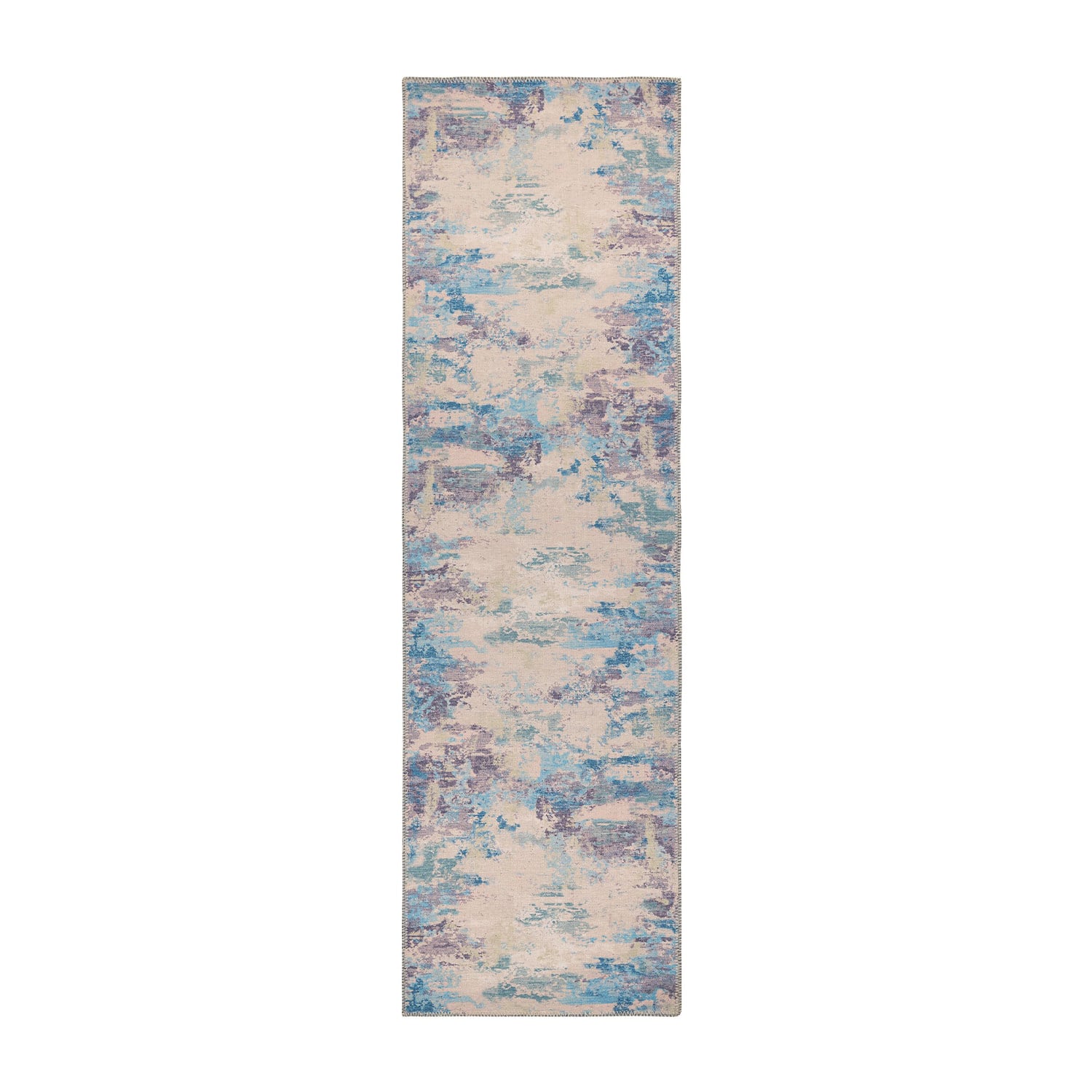 Washable hallway runner - Reido Abstract Multicolor