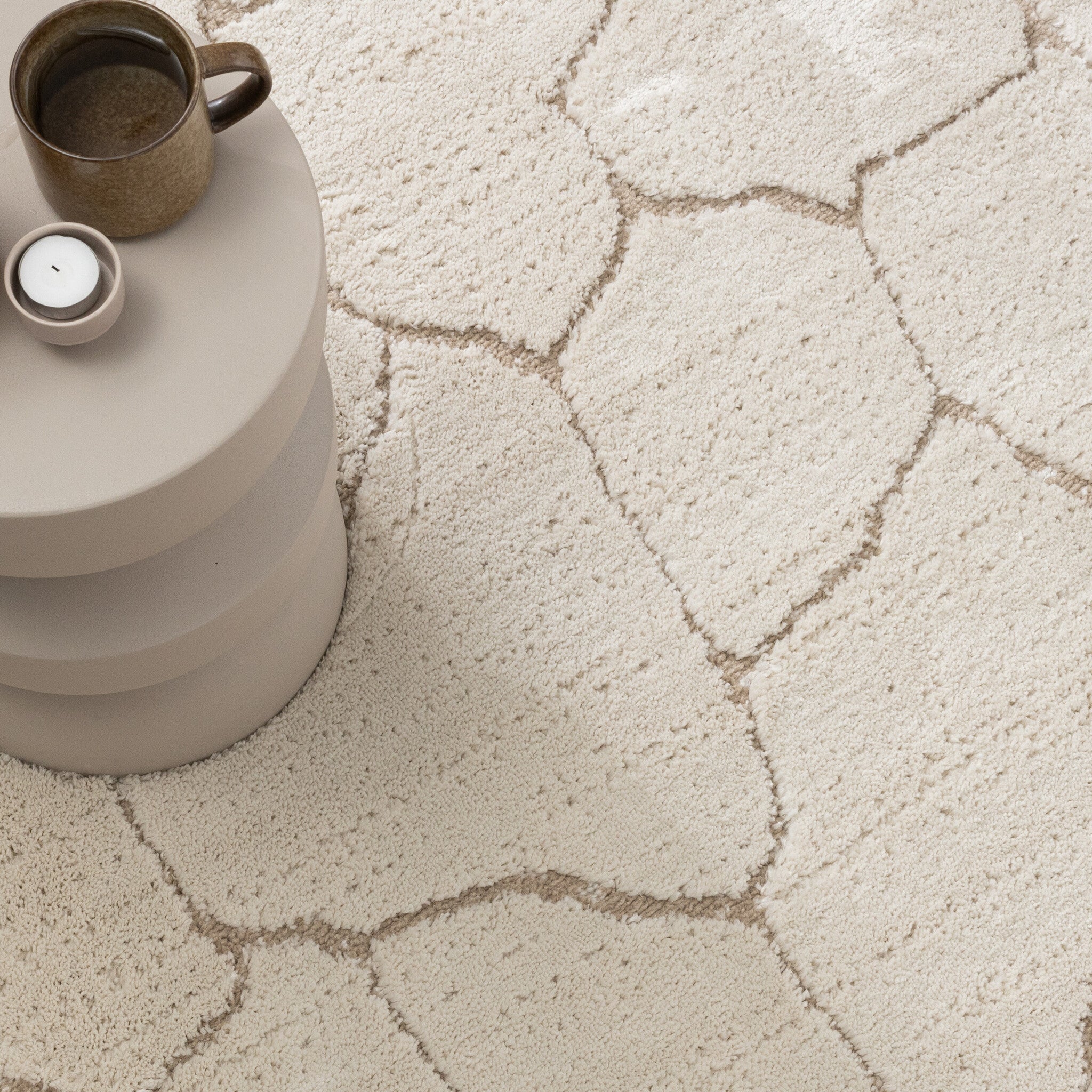 Scandinavian Rug - Yune Stone Cream