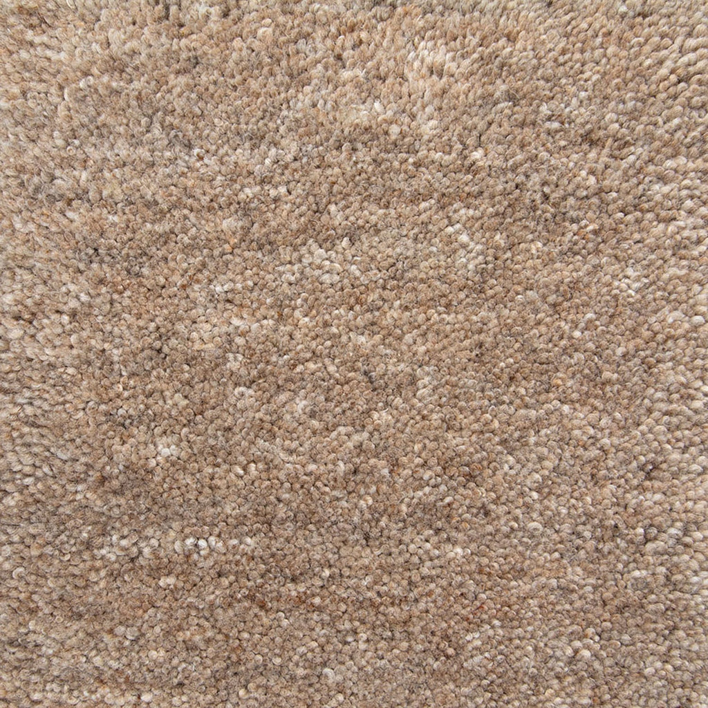 Wool floor rug - New Berbero Brown 611