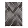 Modern floor rug - Streaky Lines Brown