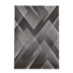 Modern floor rug - Streaky Lines Brown