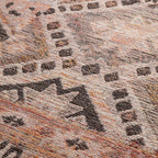 Wool Patchwork Floor Rug - Olympus 1000 Terra