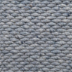 Wool Floor Rug - Genua Blue 227