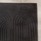 Bathroom Rug - Cassie Arches Black