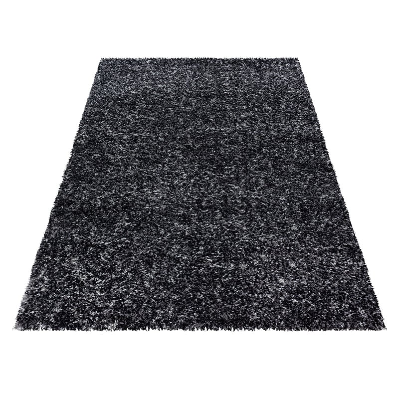 High-pile floor rug - Enjoy Anthracite