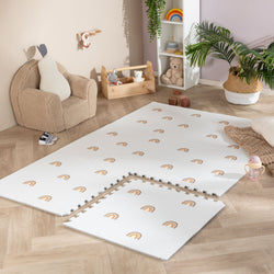 Foam Puzzle Mat – Alfie Rainbow White