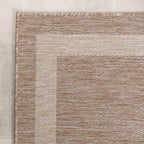 Balcony Rug - Sierra Border Beige/Cream