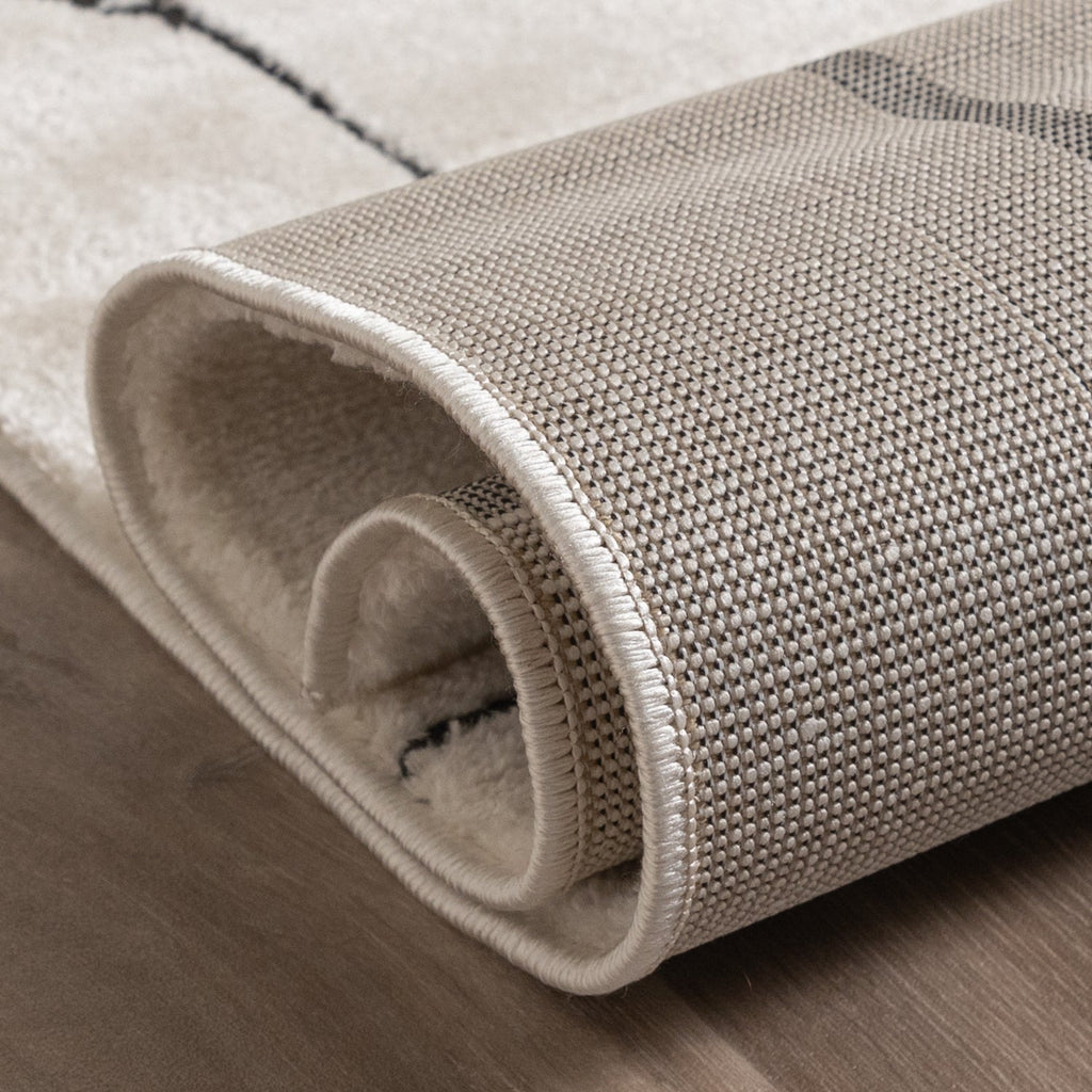 Japandi Rug - Yori Blocks Cream/Black