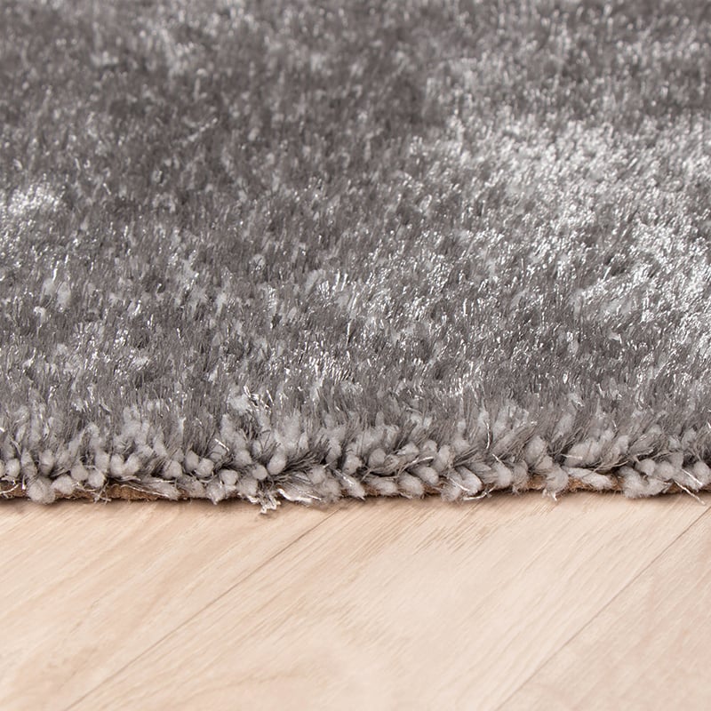 High Pile Rug - Glazy Light Grey