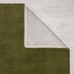 Solid floor rug - Tuscano Olive Green