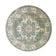 Round Vintage Rug - Spring Medallion Green/Cream