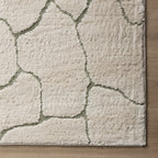 Scandinavian Rug - Yune Stone Cream/Green