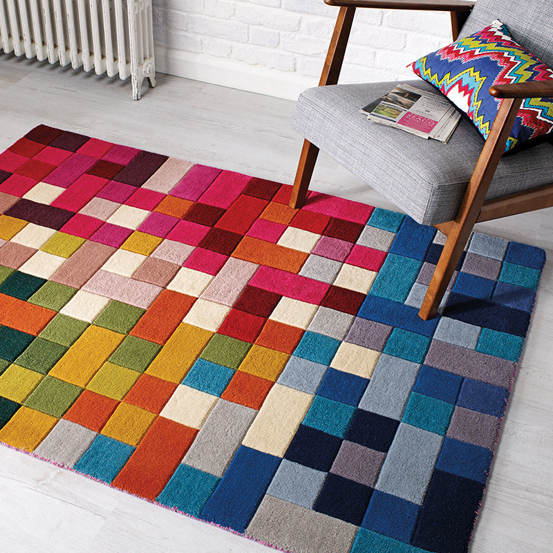 Modern floor rug - Illo Lucea Multicolor