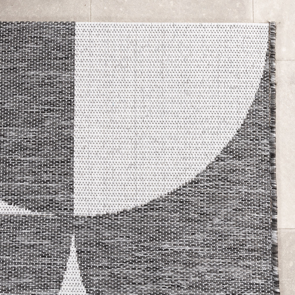 Outdoor Rug - Summer Shapes Grey