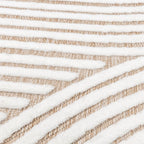 Modern Rug - Nori Curves White/Taupe
