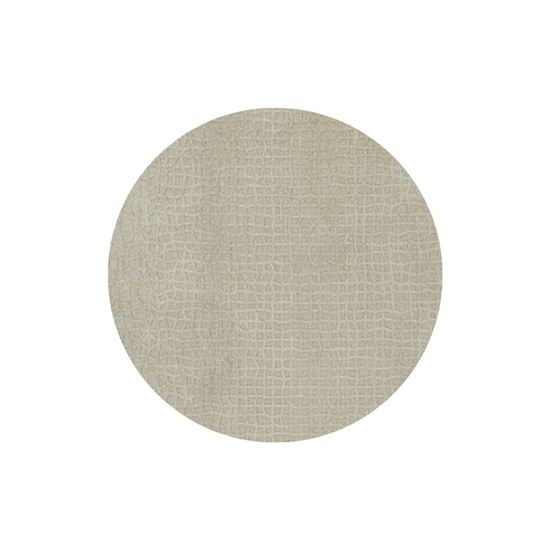 Round modern floor rug - Structures Trammel 9245