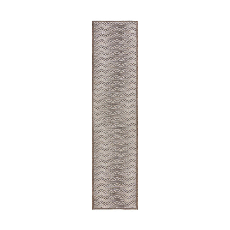 Modern balcony rug - Liparo Bellizi Grey