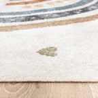 Washable Kids Rug - Ravi Rainbow Multicolour