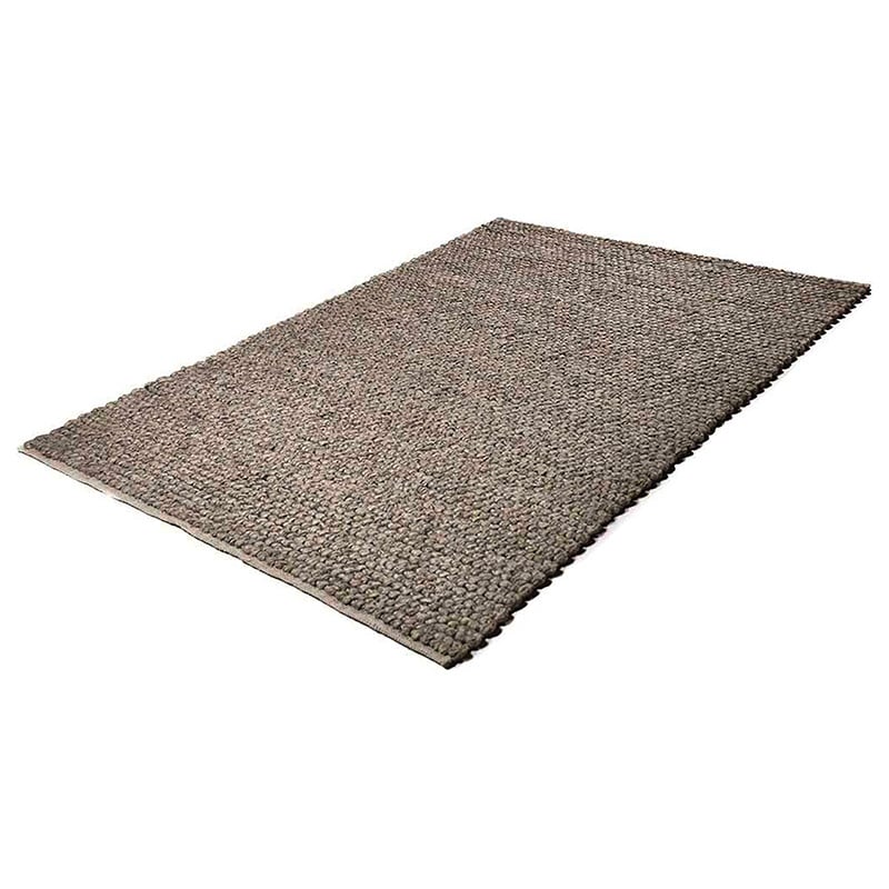 Wool floor rug - Rosemaria Taupe/Grey