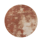Round Abstract Rug – Candice Pink
