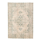 Vintage Rug - Spring Ethnic Cream/Green
