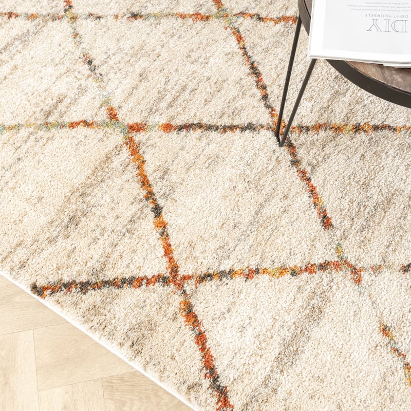 High Pile Rug - Blend Lines Terra