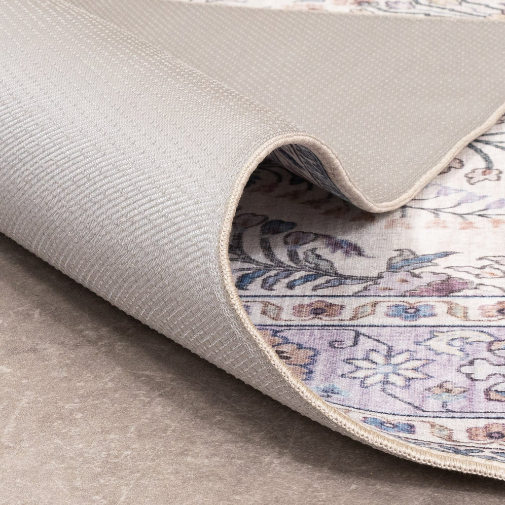 Vintage Outdoor Rug - Santo Flora White