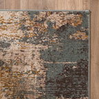 Modern Rug - Bush Turquoise/Cream