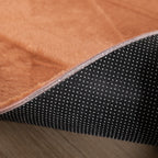 Soft Low-Pile Rug – Cozy Terracotta