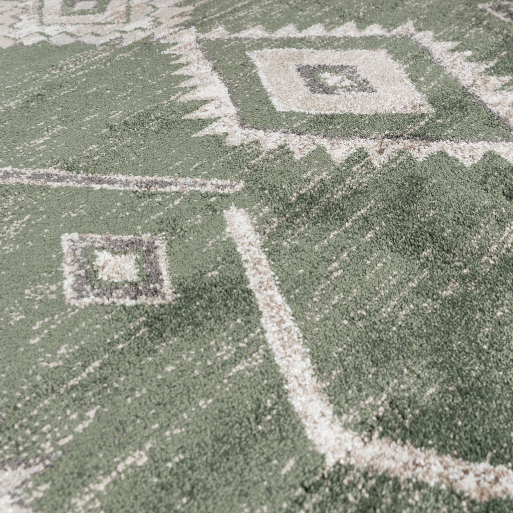 Berber rug - Blend Aztec Green