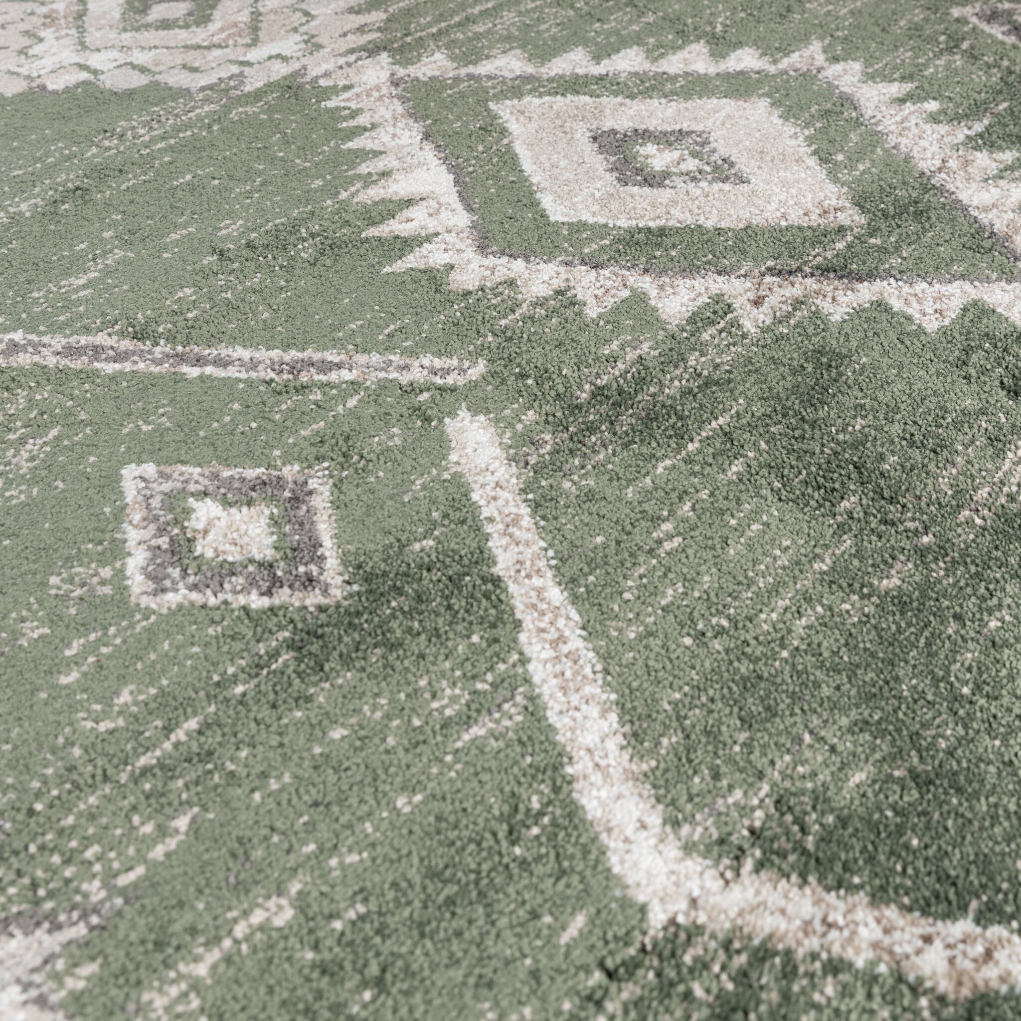 Berber rug - Blend Aztec Green