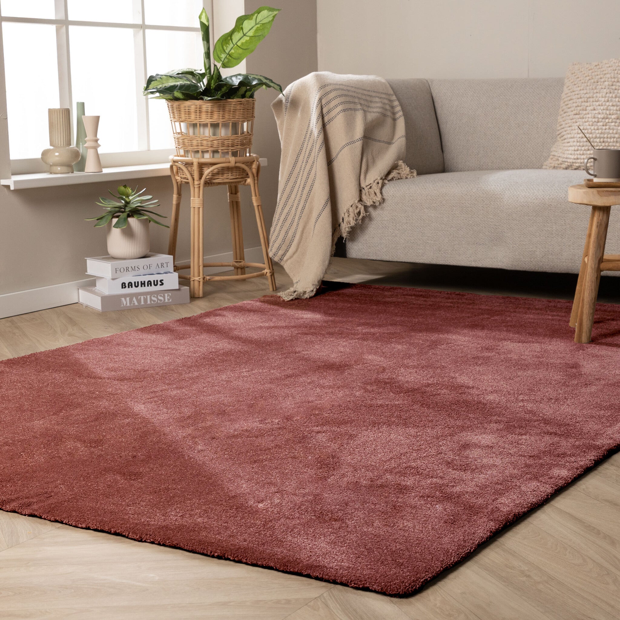 Washable rug - Clean Pink