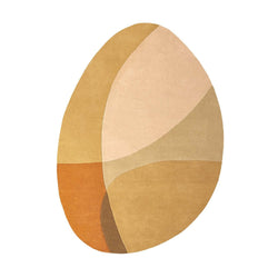 Organic Floor Rug - Shades Gold/Yellow 510