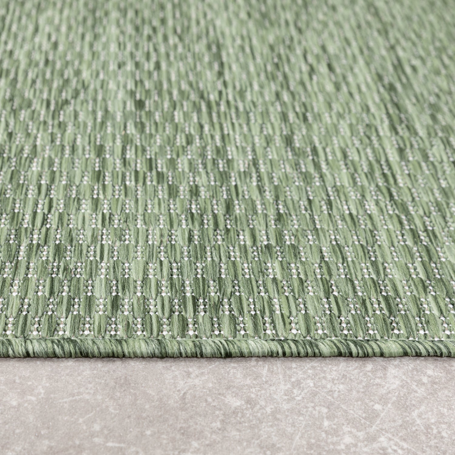 Outdoor Runner Rug - Costa Green