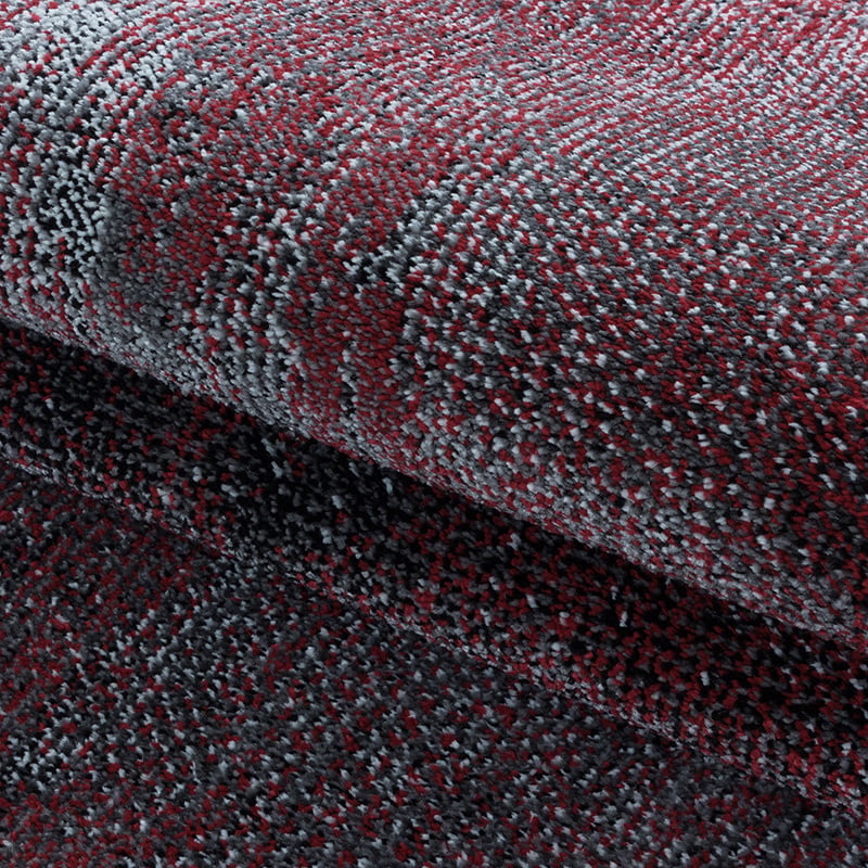 Modern floor rug - Optimism Breeze Red
