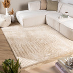 Scandinavian rug - Lova Arches Beige