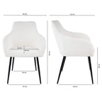 Dining chair - Maud White