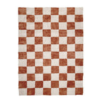 Checkerboard Rug - Blox Terracotta