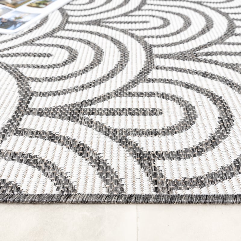 Outdoor Rug - Summer Arch Grey