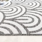 Outdoor Rug - Summer Arch Grey