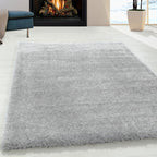 High-Pile Floor Rug - Blushy Light Gray