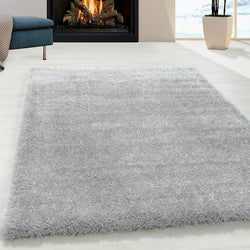 High-Pile Floor Rug - Blushy Light Gray