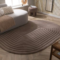 Irregular Rug - Flowy Arch Taupe