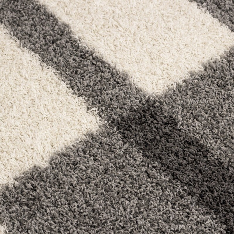 High-pile Floor Rug - Gala Light Grey