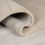 Modern floor rug - Mozo Checkerboard Beige
