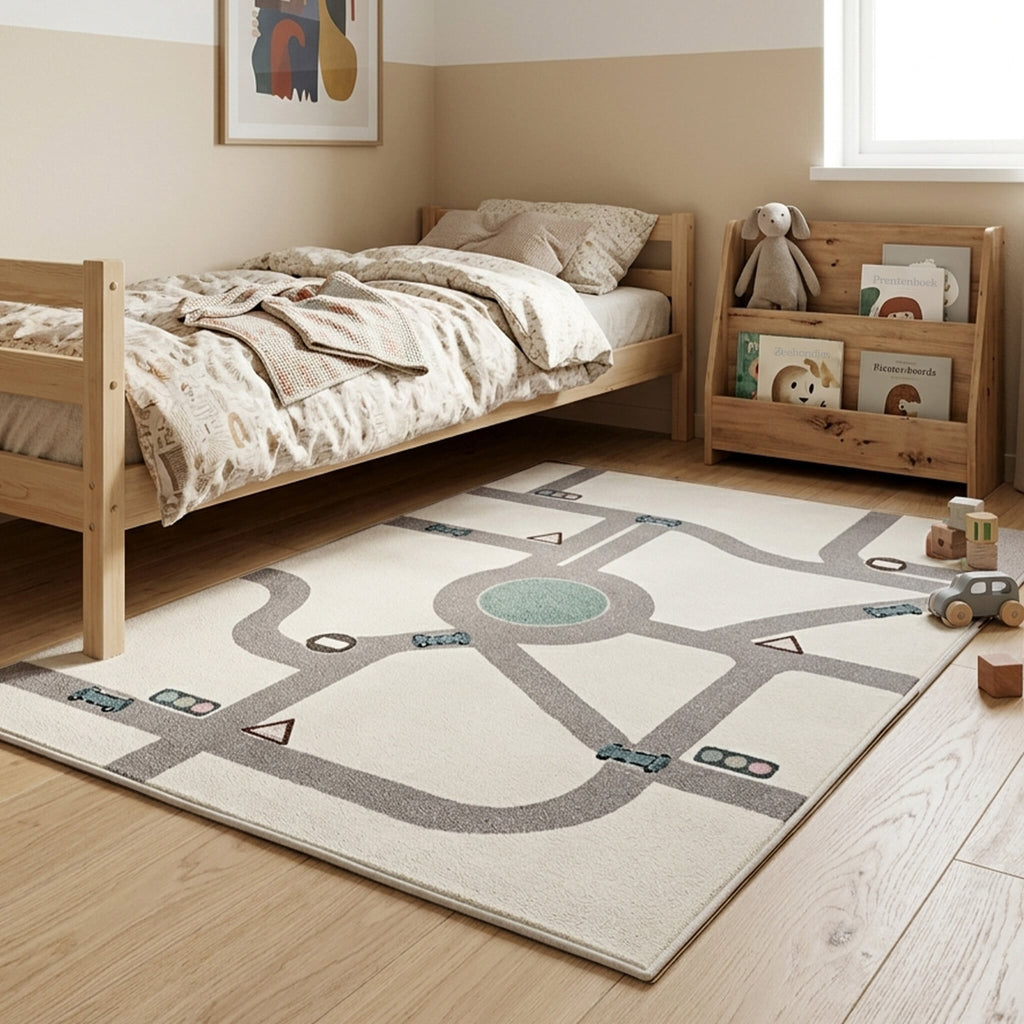 Kids Room Rug - Bowie Road Cream